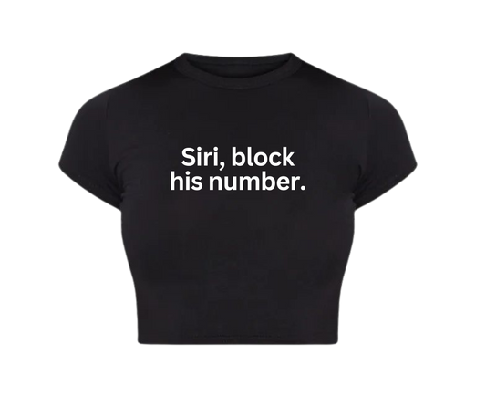 SIRI, BLOCK HIS NUMBER