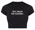 SIRI BLOCK HIS NUMBER