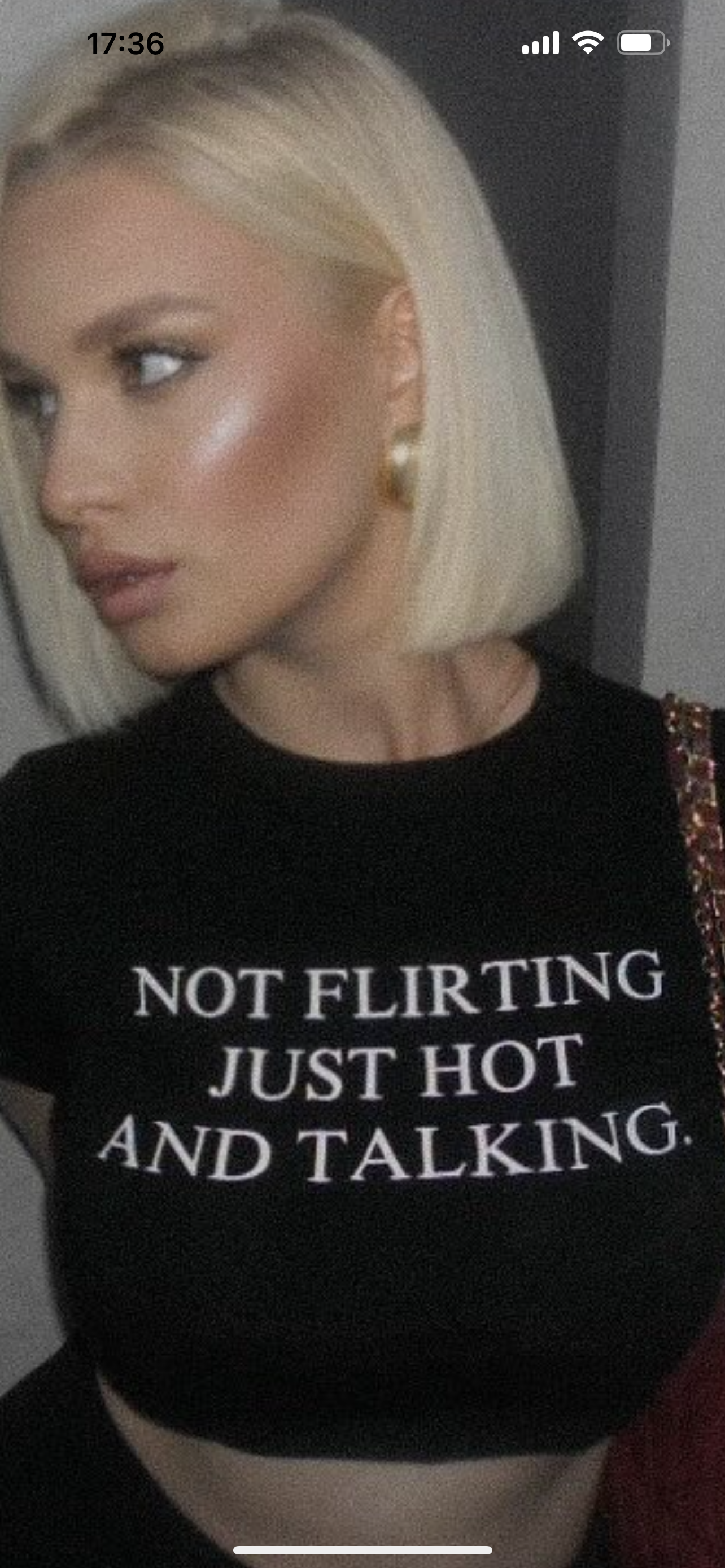 NOT FLIRTING JUST HOT AND TALKING