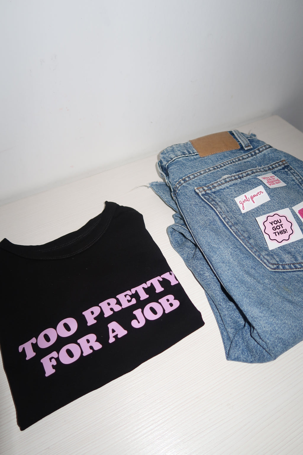 TOO PRETTY FOR A JOB