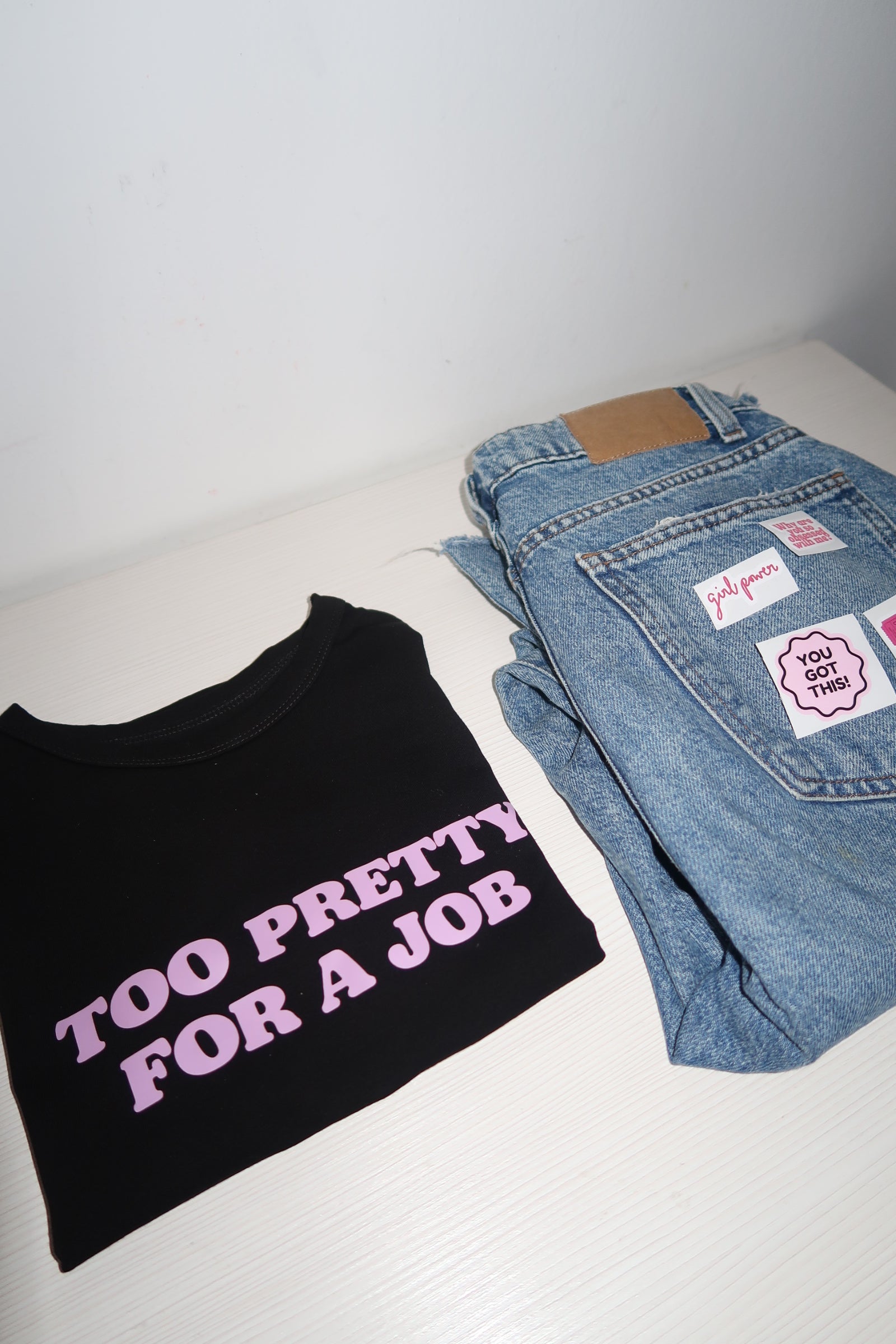 TOO PRETTY FOR A JOB