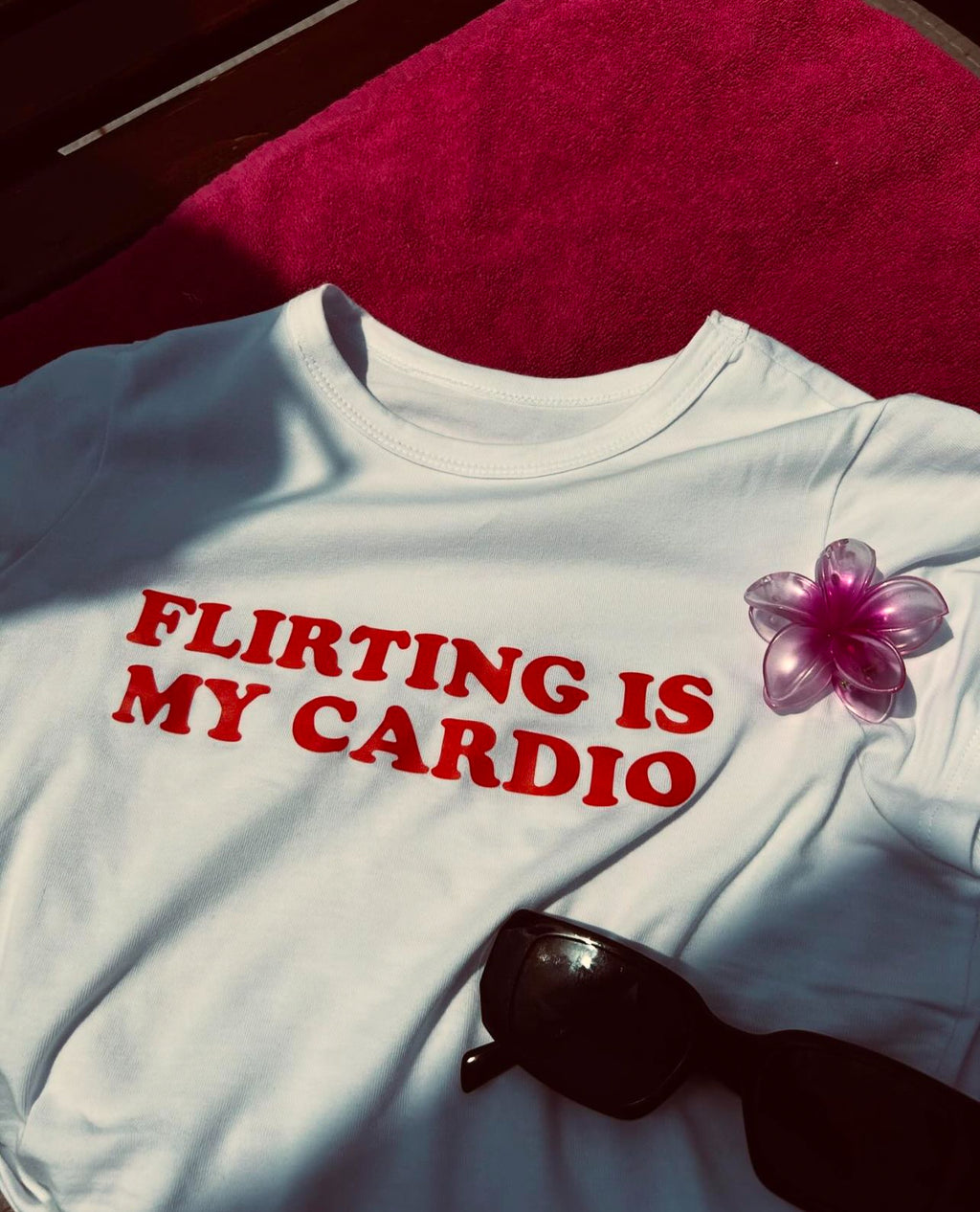 FLIRTING IS MY CARDIO