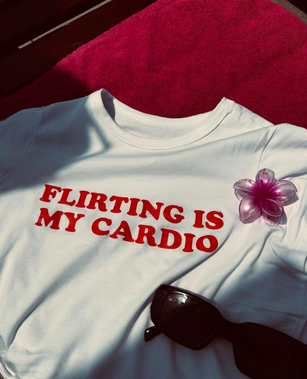 FLIRTING IS MY CARDIO